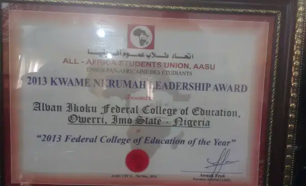 Federal College of Education Abeokuta Admission Screening Registration 2016/2017 Announced